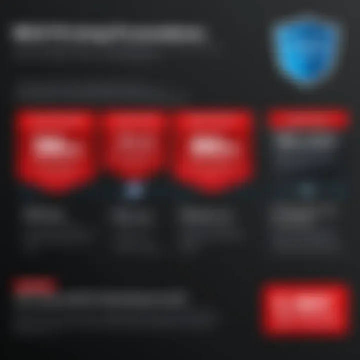 Infographic on discounts and promotions for McAfee VPN