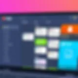 Visual representation of Trello's task management interface