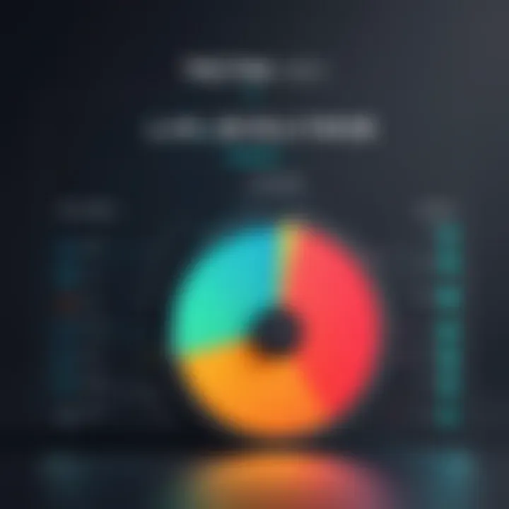 A graph comparing load testing tools