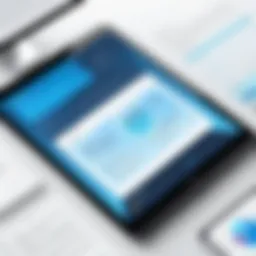 User interface of Brightspace showing interactive elements