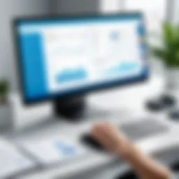 User interface of ClaritySoft showcasing its features