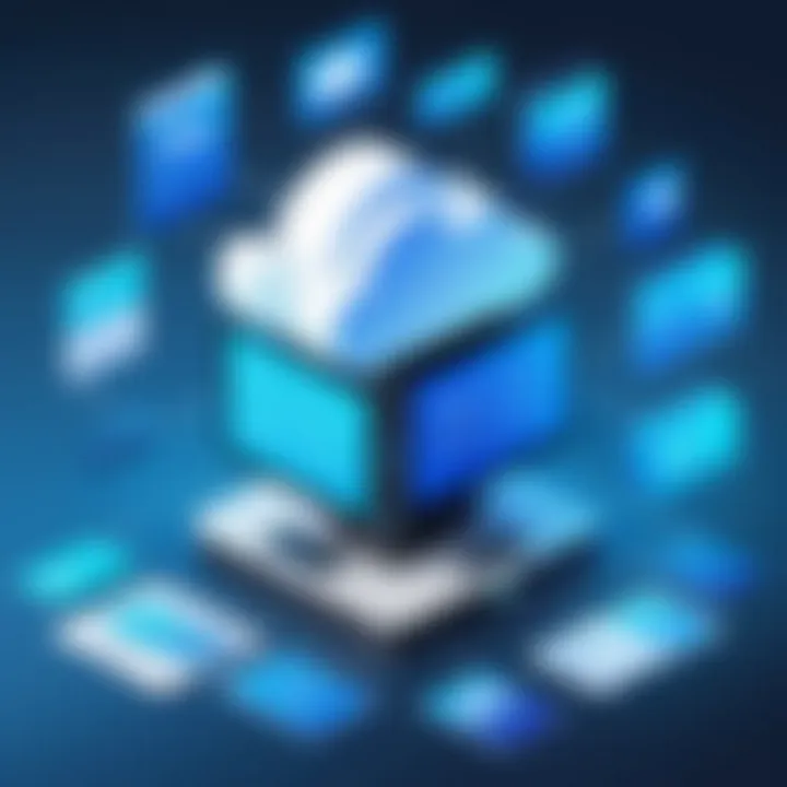 Infographic on advantages of cloud containers