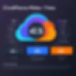 Visual representation of Cloudflare's DNS pricing tiers