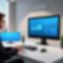 A digital representation of Airwallex Bank's innovative services