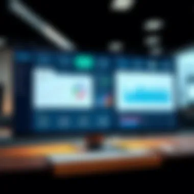 CAFM system interface showcasing dashboard