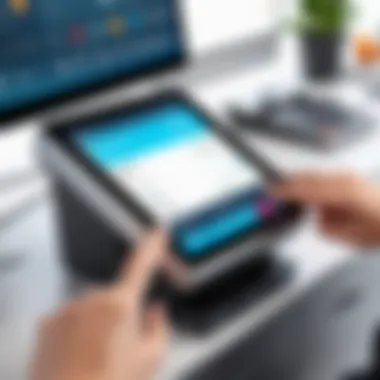 Modern POS Interface Overview Overview of a modern POS interface