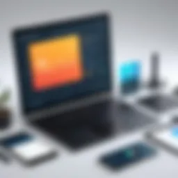 Illustration of diverse survey tools