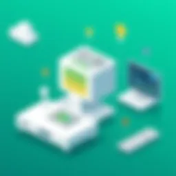 Illustration of IoT hub components