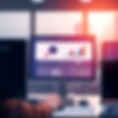 User interface of crossborder software