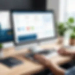 User interface of Elementor website builder showcasing design features