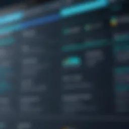 A comparison chart of affiliate marketing software features