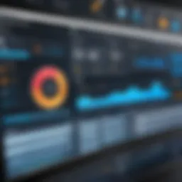 Dashboard displaying application performance metrics