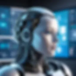 Visual representation of AI integration in IT operations