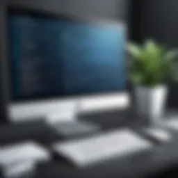 An overview of a modern database management interface showcasing its user-friendly design.