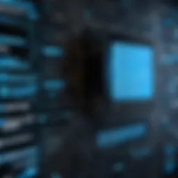 Visual representation of encrypted messaging technology