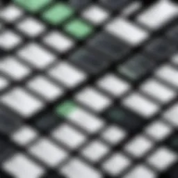 Organized digital business card collection