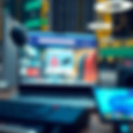 A vibrant Google Ad showcasing a dynamic product display