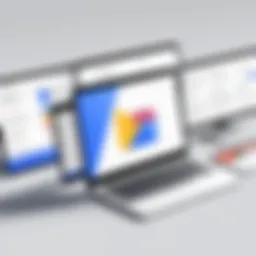 A visual representation of Google Suite for Business applications.