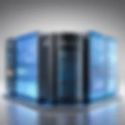 Architecture diagram showcasing IBM Big SQL components and interactions