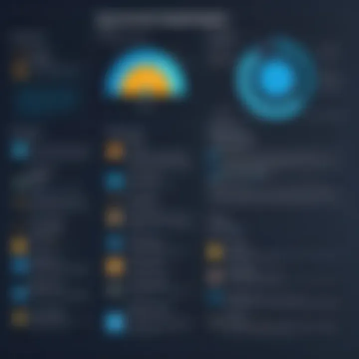 A comparison chart highlighting the features of IBM Watson Analytics Free versus other analytics platforms