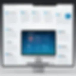 Visual representation of JobStack's user interface showcasing streamlined job search features