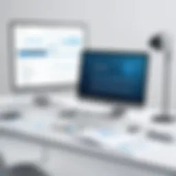 A digital interface showcasing legal workflow automation