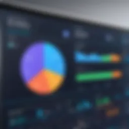 A visual representation of mortgage software dashboard interface