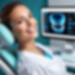 A dental practice utilizing remote access technology