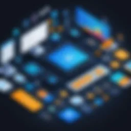 Visual representation of open source tools for deployment