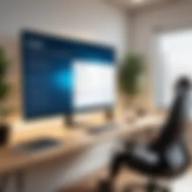 Kajabi Platform Features Dynamic digital workspace showcasing Kajabi features