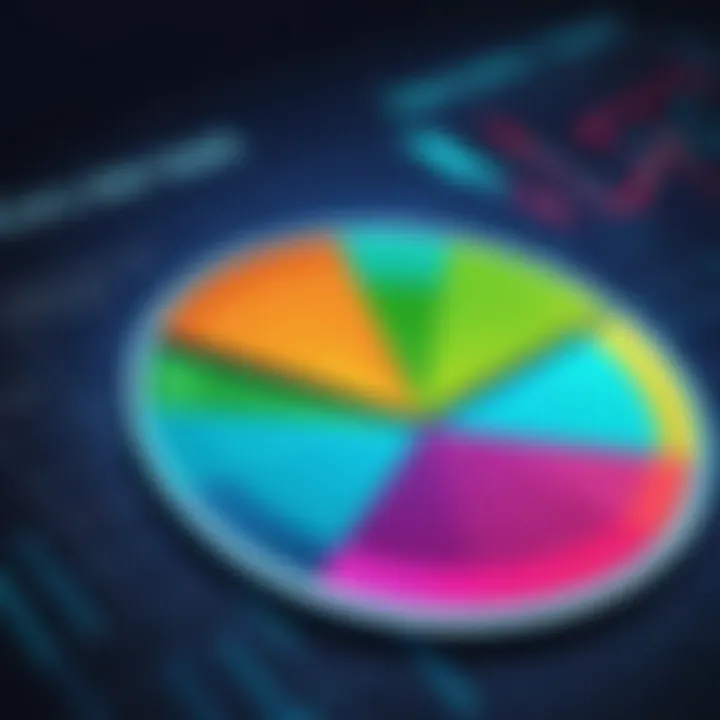 Graph depicting sales performance improvement