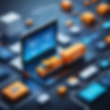 E-Commerce Logistics Dynamics Visual representation of e-commerce logistics