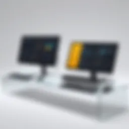 A visual comparison of salon management software interfaces