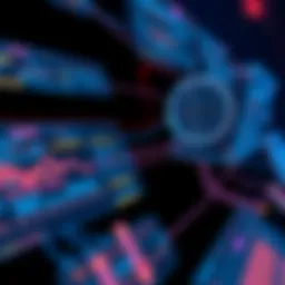 An abstract representation of no-code technology