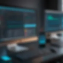Visual representation of Fortify Code Analyzer interface showcasing its features