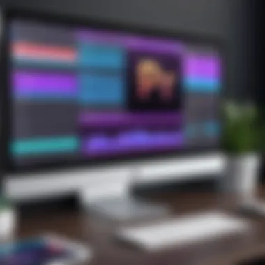 User interface of Adobe Premiere Free version