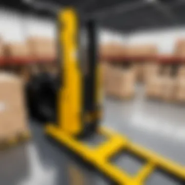 Phantom Auto Forklift in action showcasing its advanced automation capabilities