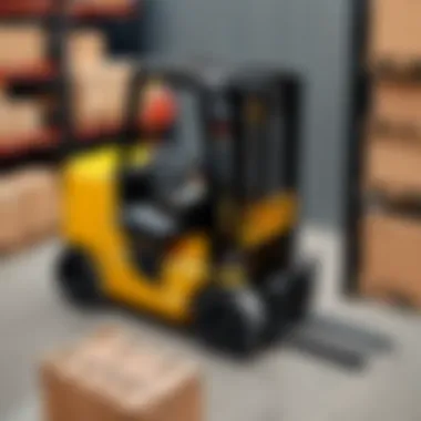 Safety features of Phantom Auto Forklift being demonstrated during operation