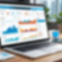 Salesforce dashboard showcasing nonprofit fundraising metrics