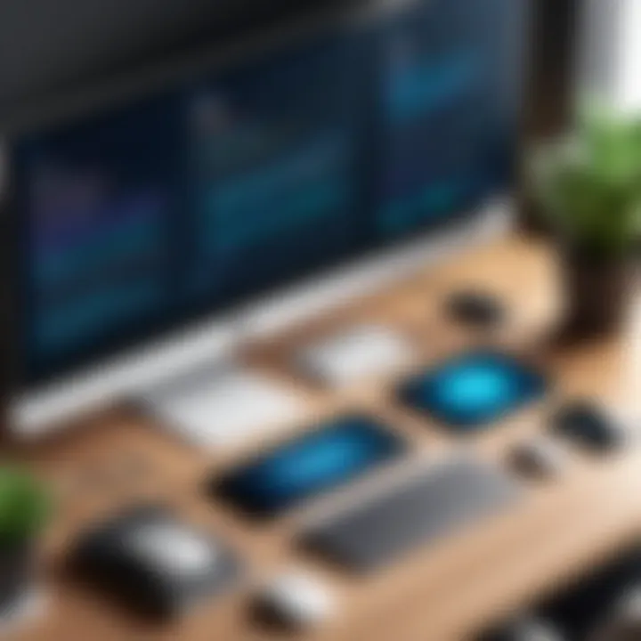 Illustration showcasing DaaS advantages