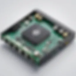 Visual representation of a WiFi access controller architecture