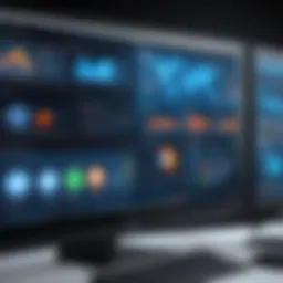 Dynamic dashboard showcasing FireEye Security Orchestrator functionalities