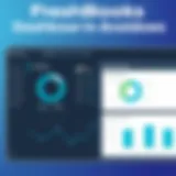 FreshBooks Dashboard Insights Overview of FreshBooks dashboard showcasing its user-friendly interface