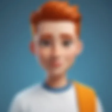 Designing Captivating Animated Characters An engaging animated character created using GoAnimate.