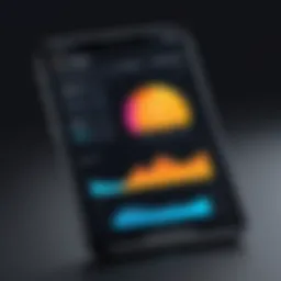 Visual representation of the Hopper app interface showcasing price predictions.