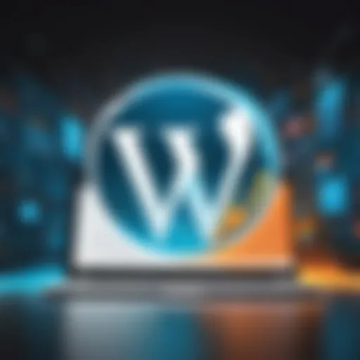 Visual representation of WordPress and React integration showcasing dynamic content delivery