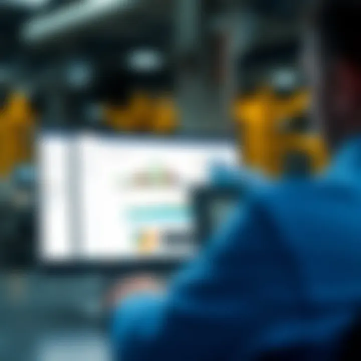 Logi 10 User Interface for Reporting Screenshot of Logi 10 user interface highlighting reporting features