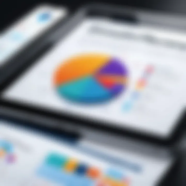 Chart depicting the impact of strategic planning on business growth