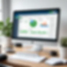 Dashboard showcasing QuickBooks time tracking features