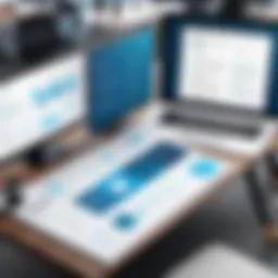 Visual representation of modus sales enablement concepts